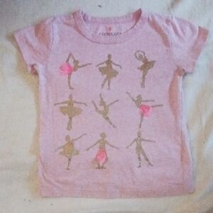 Crewcuts Pink Ballet Dancer Tee